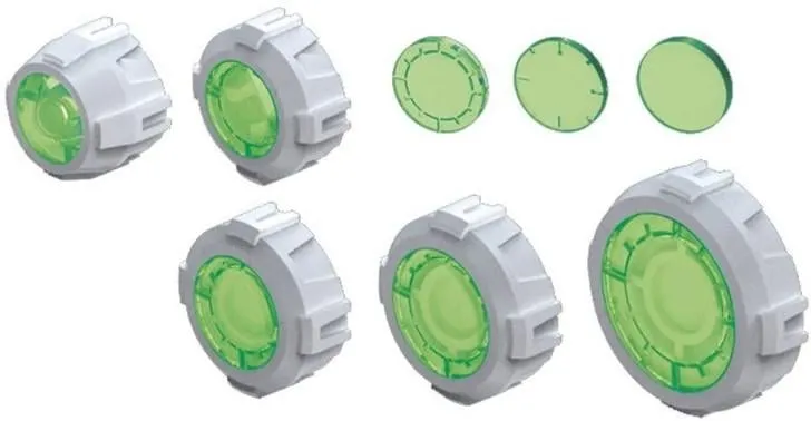 GUNDAM - Builders Parts HD Sight Lens Green - Model Kit